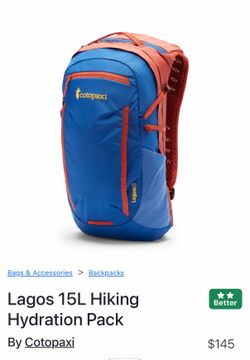 Lagos 15L Hydration Pack Backpack