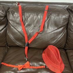 ELASTIC BRACES WITH HAT FOR KIDS