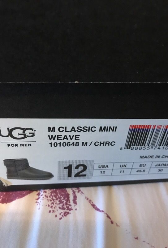 Size 12 uggs
