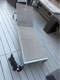 2 Metal Outdoor Sun beds High Quality