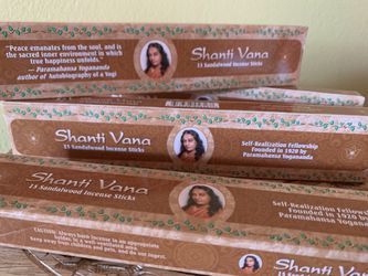 Shanti Vana Incense Sticks - Sandalwood And Varous