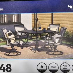 3 Piece Square Diming Table 