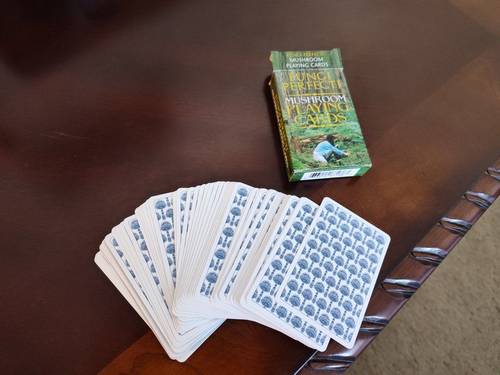Mushroom Playing Cards 