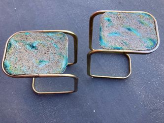 Small handmade end tables