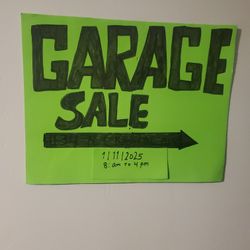 GARAGE SALE 