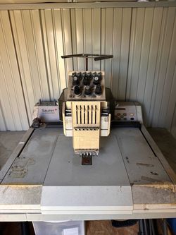 Saurer Melco Embroidery Machine