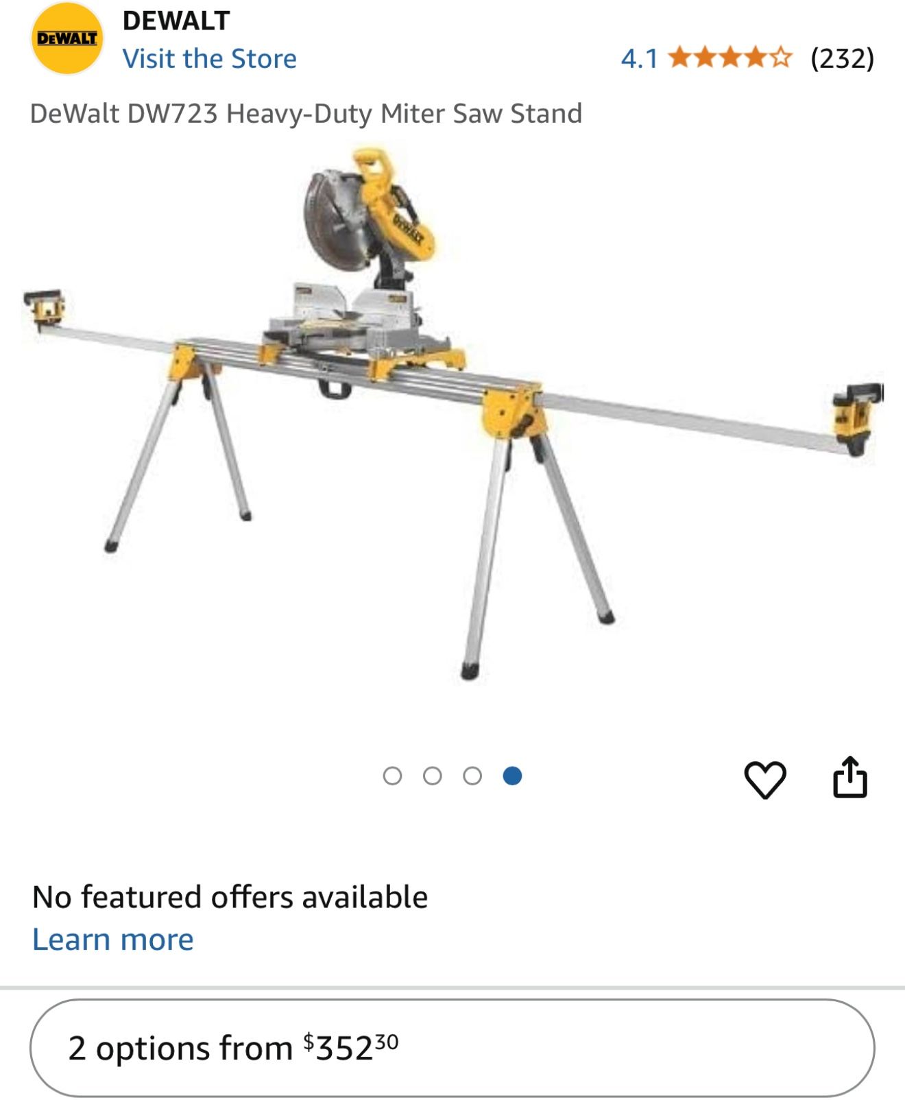 DeWalt Saw Stand