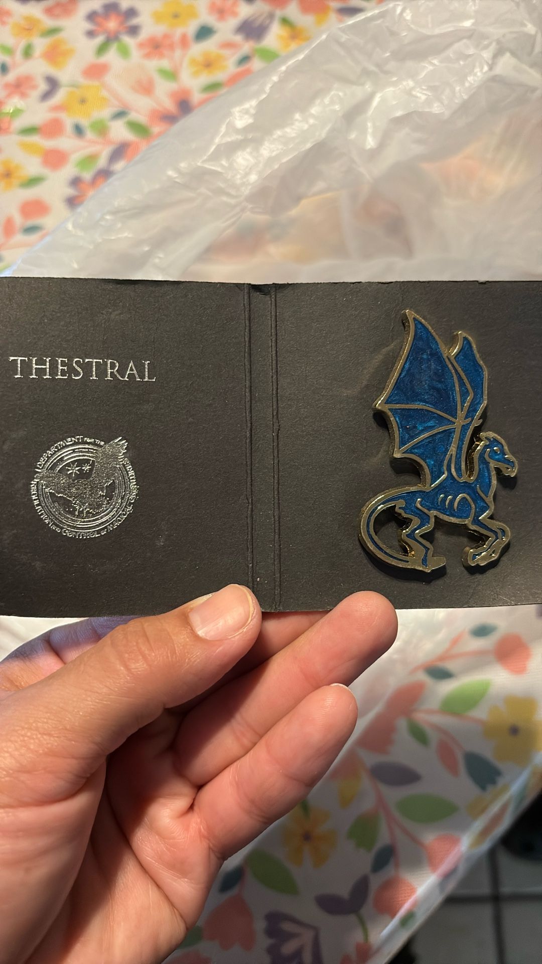 Harry Potter Wizarding World Golden Enamel Pin