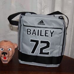 Los Angeles Kings Bailey Lunch Bag And Chia Head New In Box 