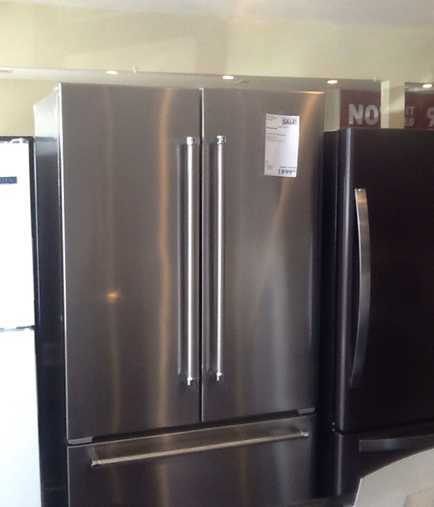 New open box kitchen aid refrigerator KRFC302ESS