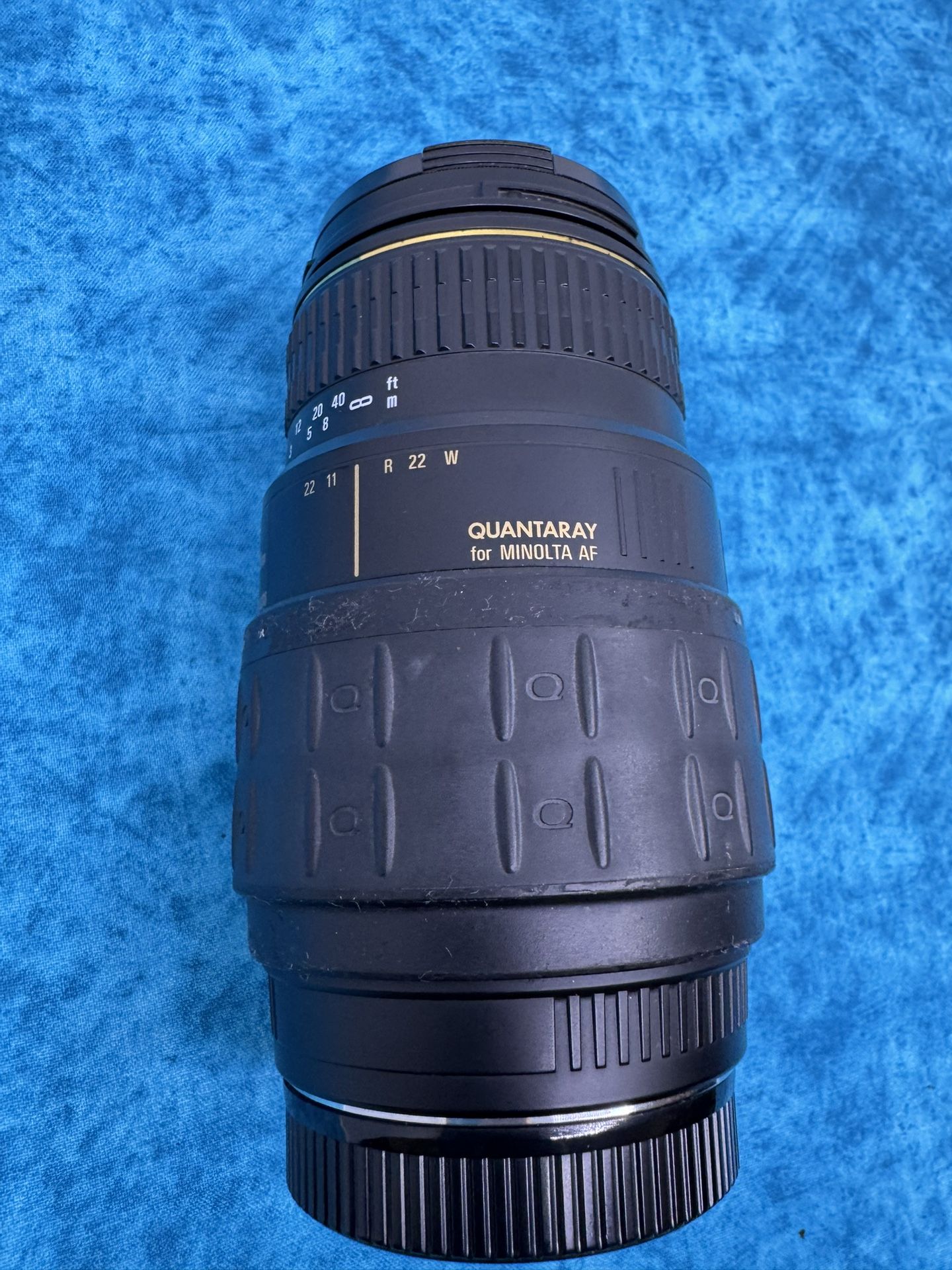 Quantaray Tech 10 NF 70 300 mm 1:4 LDO Macro Camera Lens For Nikon