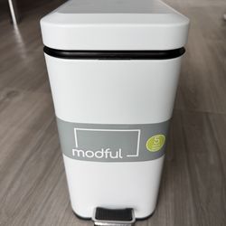 Modful Bathroom Trash Can, 1.3 Gallon (5 L)