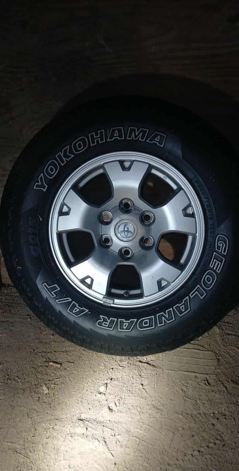 Toyota Tacoma Rims With Yokohama 245/75/r16