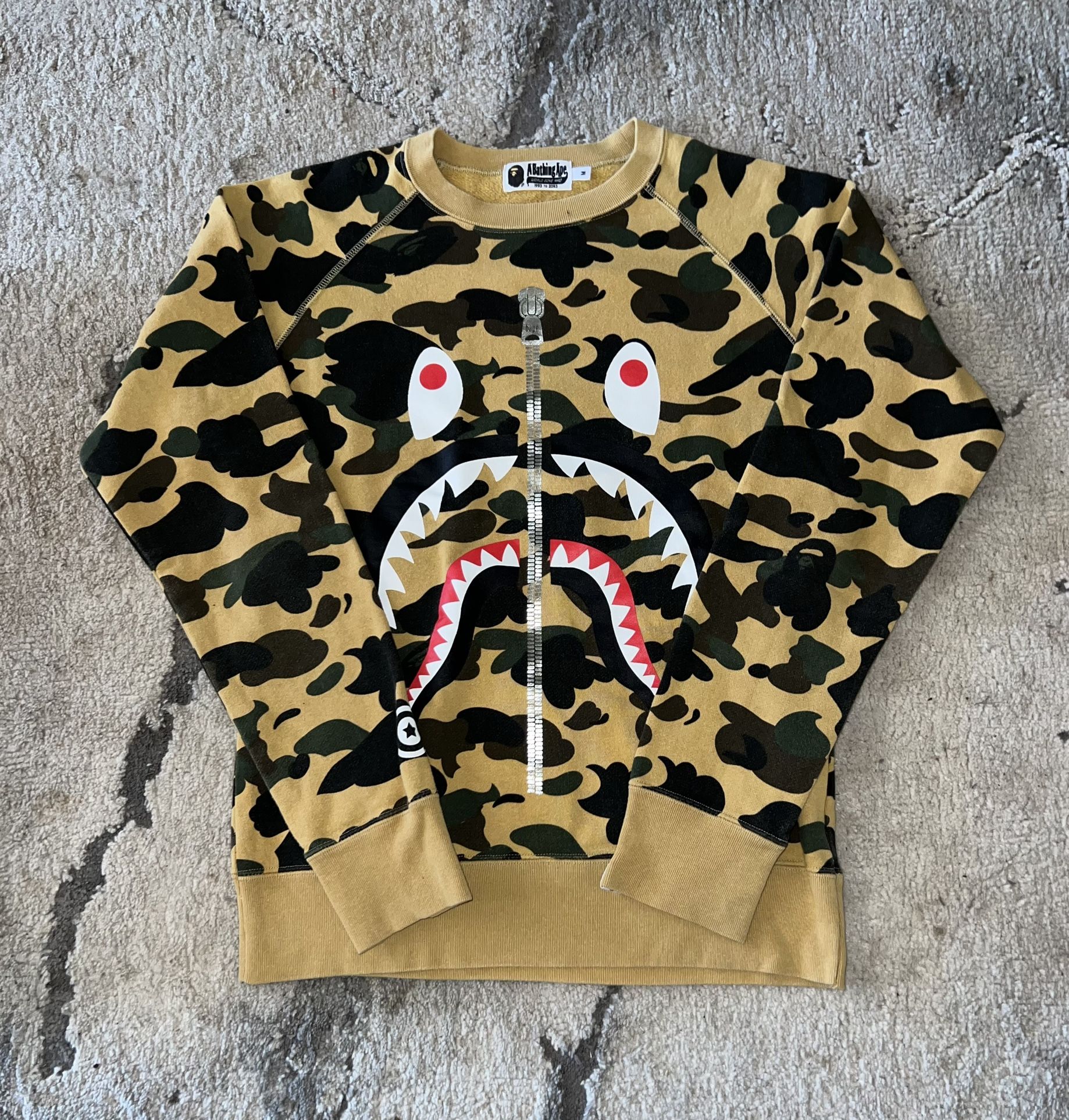 Bape 1st Camo Crewneck Embroidered🔥