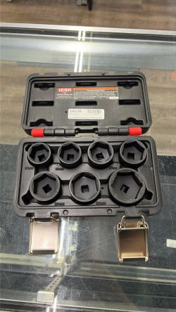(BRAND NEW) icon oil filter sockets