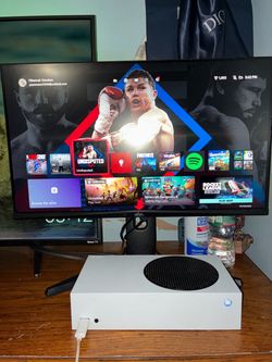 Xbox, monitor,controller