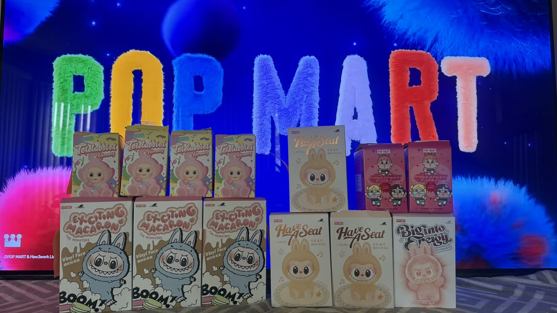 POP MART Labubus, Teletubbies, And PowerPuff Girls