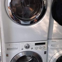 LG Washer And Electric  Or Gas Dryer Set For $680