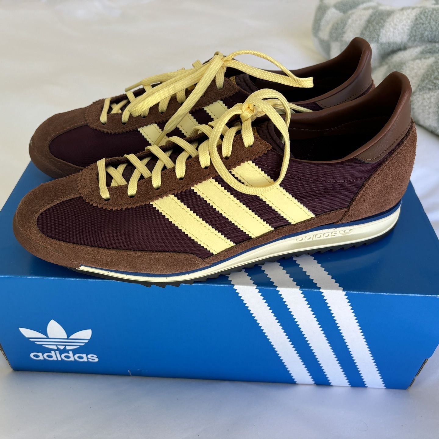 Adidas SL72 OG - Preloved Brown/Almost Yellow - W8/M7