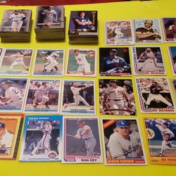 Vintage Baseball Cards 1980s 1990s NBA + Football 