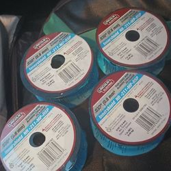 4 Rolls Of .035" Flux Core & A Pack Of Tips 