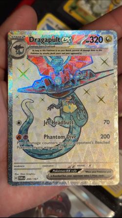 Pokemon Company Dragapult ex 200/167 SV06 Twilight Masquerade UR Full Art Holo