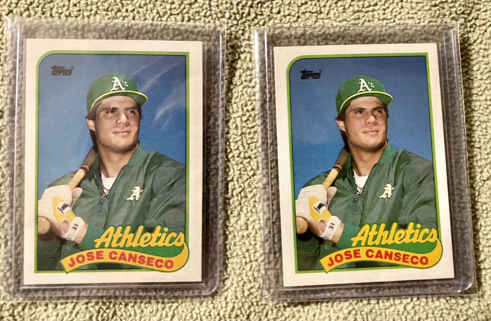 Rookie Cards Jose Canseco