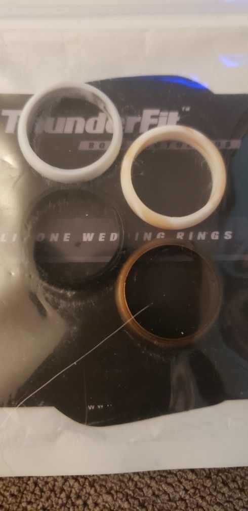 Women’s Silicone Wedding Ring - Rubber Wedding Band - 5.5mm Wide, 2mm Thick