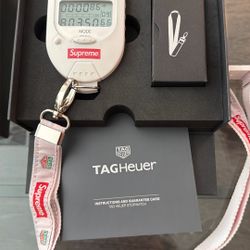 Tag heuer supreme Collab Stopwatch