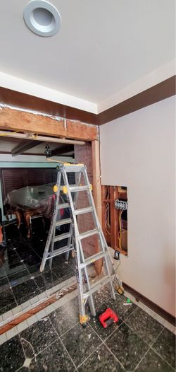 Ladder & drywall