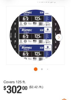 8/2 romex wire
