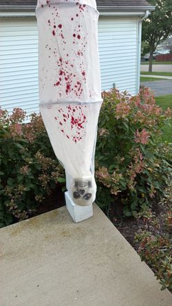 Halloween Hanging Ghost Skull Decoration