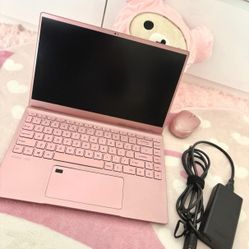 pink laptop msi 14inches