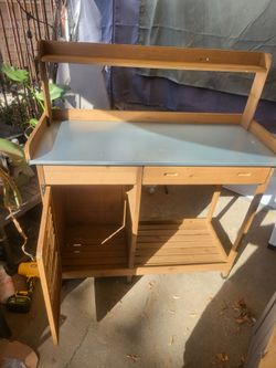 44in Outdoor Potting Bench
