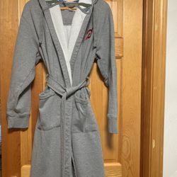 woman’s bathrobe peloton 