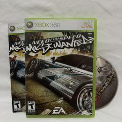 Need for speed most wanted Microsoft Xbox 360 complete with manual