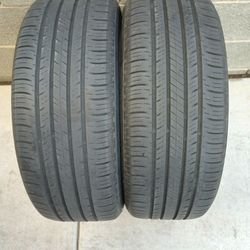 Size 225/55/18 Hankook Kinergy tires 