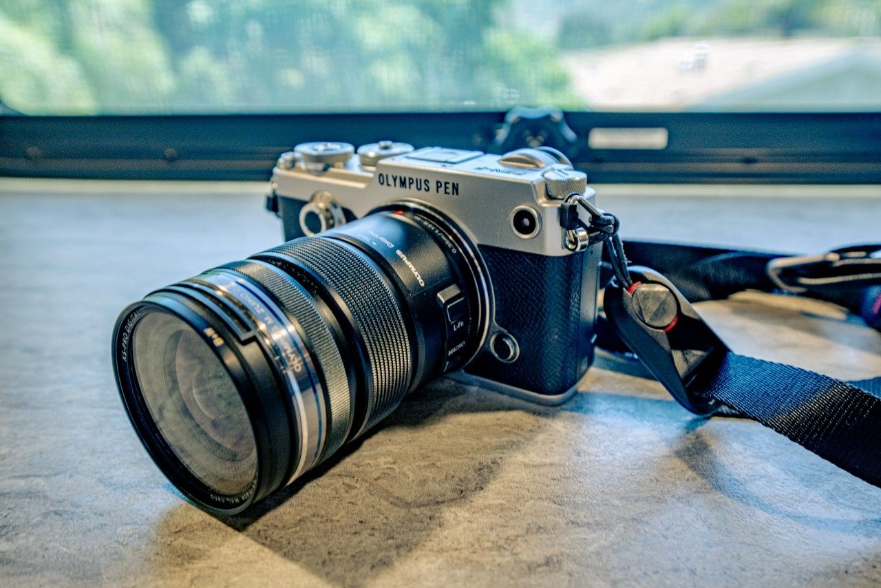 Olympus PEN-F (Digital) + Olympus 12-50mm f3.5-6.3 Lens – MINT Condition