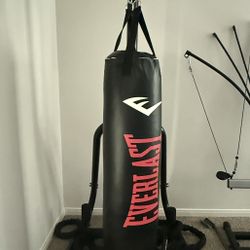 Everlast Punching Bag And Stand