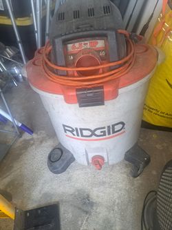 Ridgid vac
