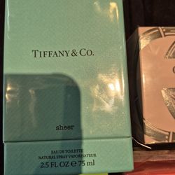 AUTHENTIC  PERFUME  TIFFANY  PERFUME  UNOPENED  ✨️  SHEER