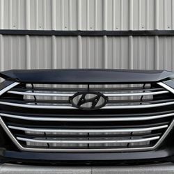 HYUNDAI ELANTRA BLACK 2017 2018 ORIGINAL + RADIATOR GRILLE