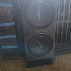 2 12inch Subwoofers 
