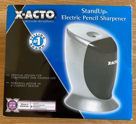 NEW X-ACTO Electric Pencil Sharpener Model W1730