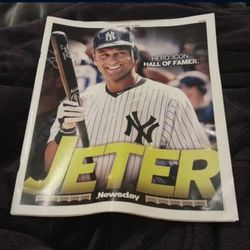 Derek Jeter "Hero. Icon. Hall of Famer." Newsday Special Edition