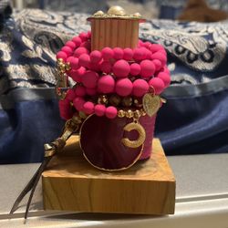 New Leather Bracelet, Stack And Cuff