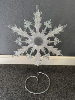 Christmas Snowflake Tea light Holder