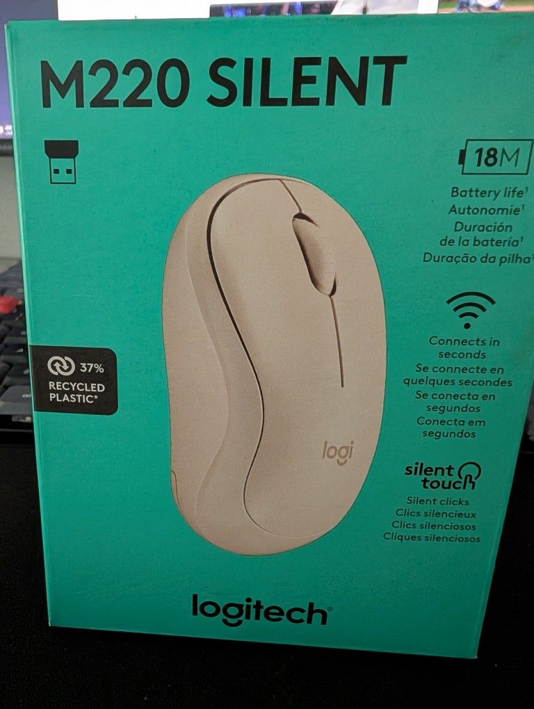 Logitech M220 Silent Wireless mouse