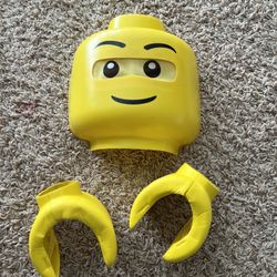 LEGO a MASK AND Hand ACCESORY HALLOWEEN
