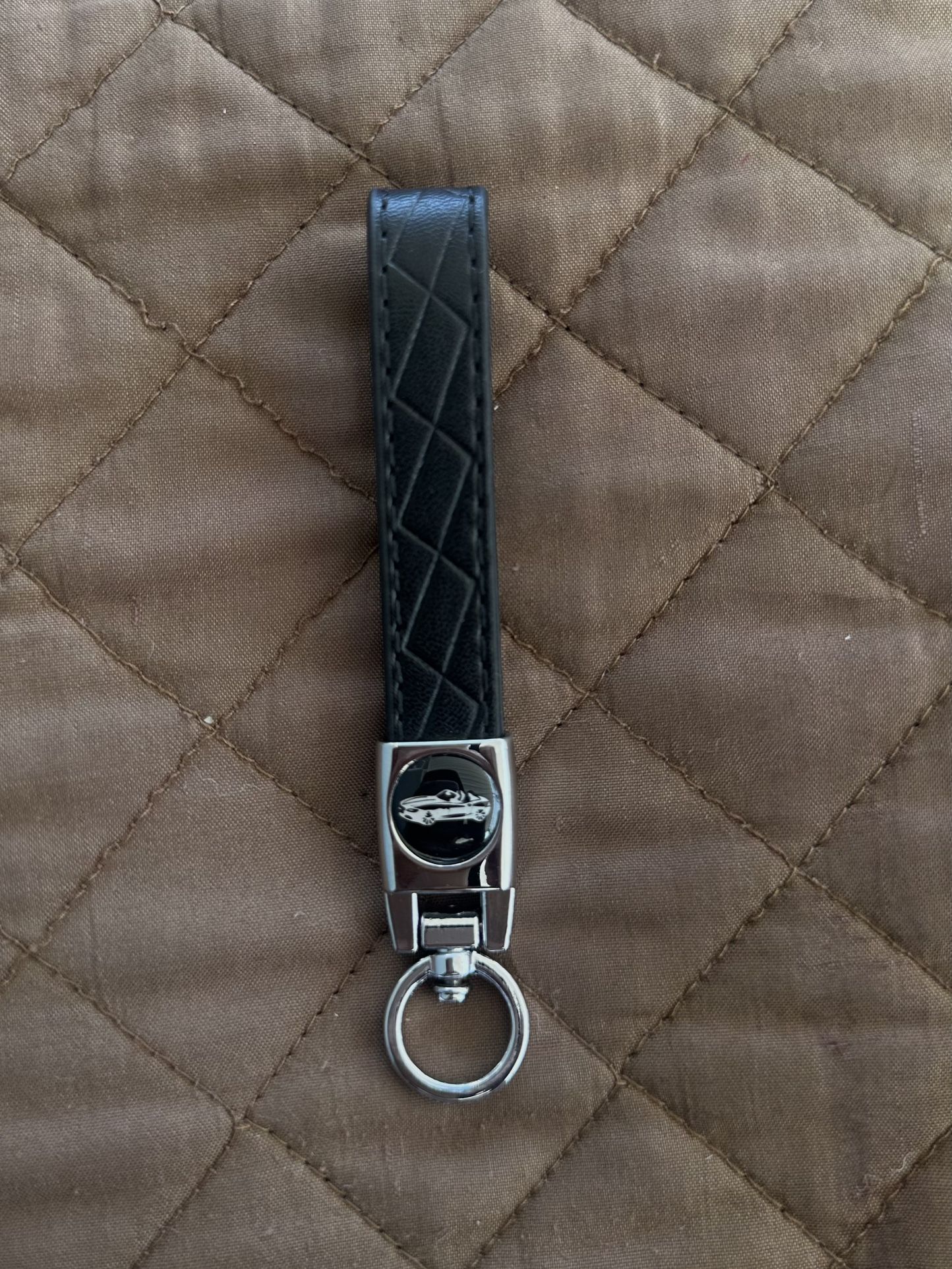 Leather Strap Keychain